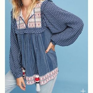 Hemant and Nandita top from Anthropologie